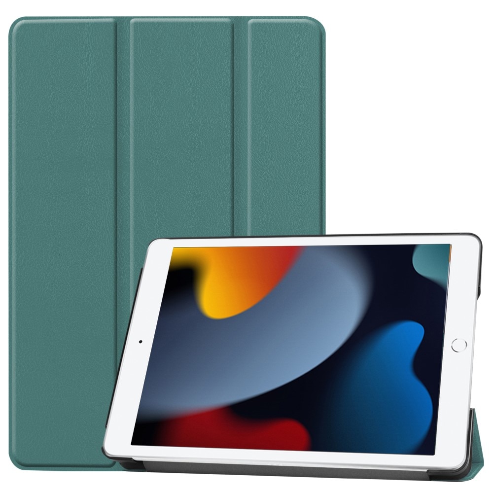 Apple iPad 10.2 9th Gen (2021) Tri-fold Hoesje Groen