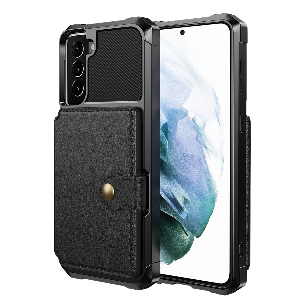 Samsung Galaxy S22 Plus Tough Multi-slot Hoesje Zwart