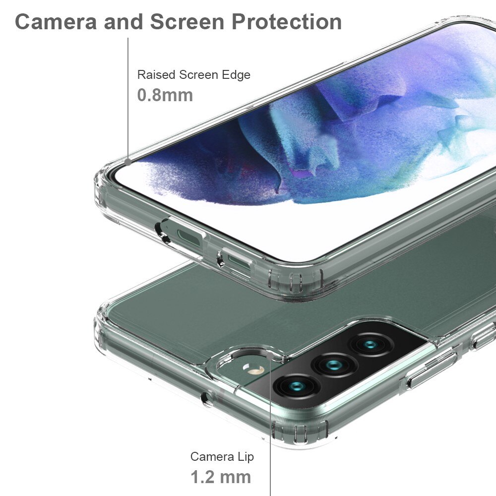 Crystal Hybrid Case Samsung Galaxy S22 Plus transparant