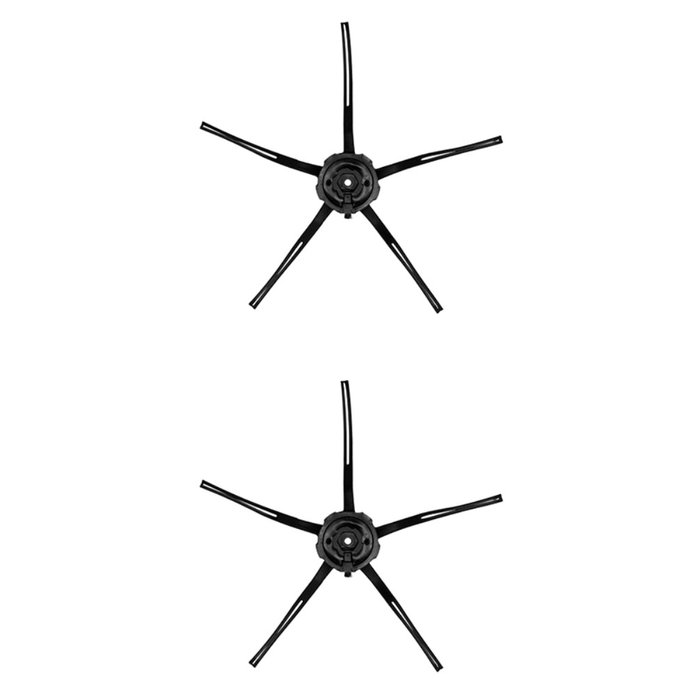 2-pack Zijborstels  Roborock Q7 Max Plus Zwart