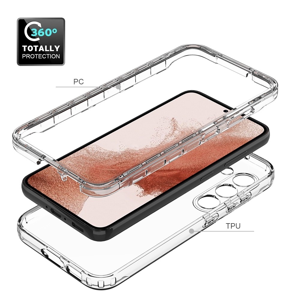 Samsung Galaxy S23 Full Cover Case Transparant