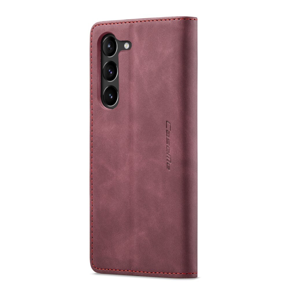 Slim Bookcover Hoesje Samsung Galaxy S23 Rood