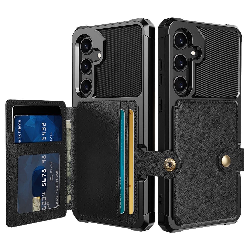 Samsung Galaxy S24 FE Tough Multi-slot Hoesje Zwart