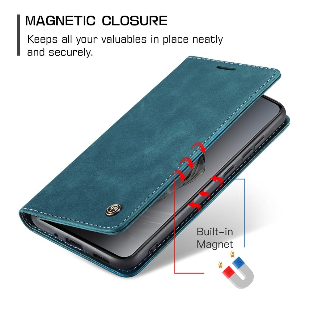 Slim Bookcover Hoesje  OnePlus 12 Blauw