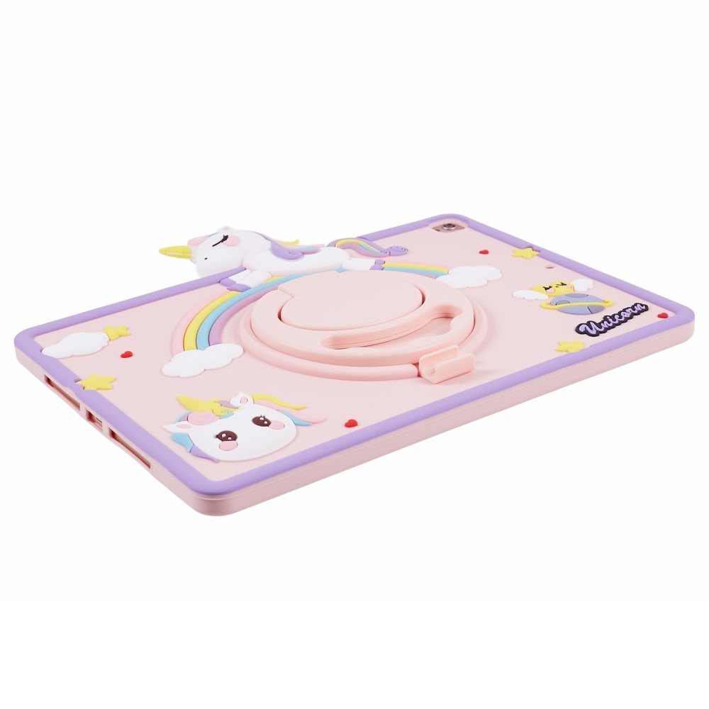 iPad 10.2 7th Gen (2019) Hoesje Eenhoorn met Stand roze