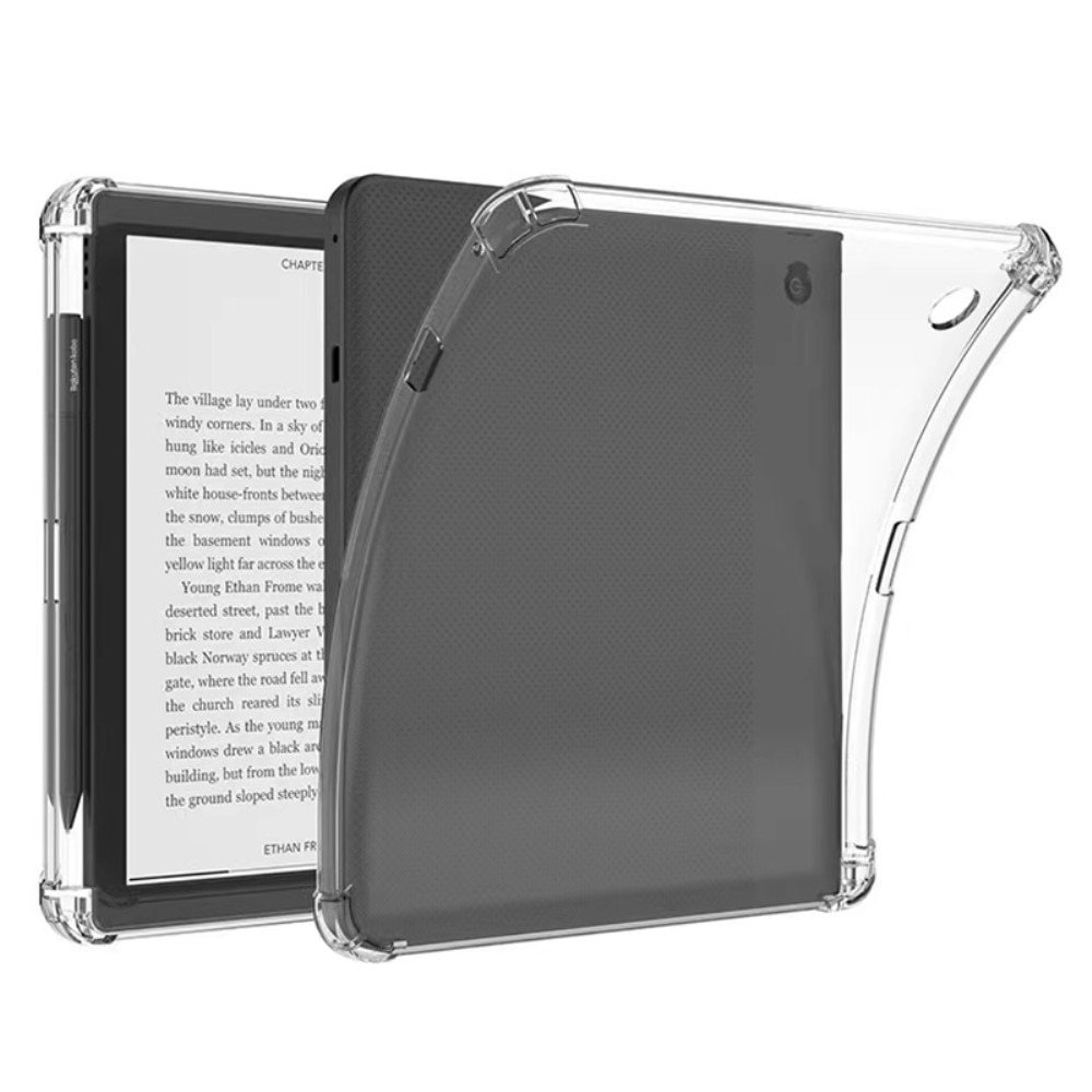 Kobo Sage Backcover hoesje met Penhouder transparant