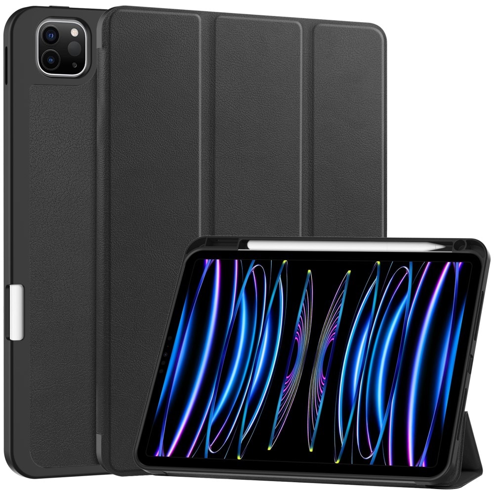 Apple iPad Pro 11 5th Gen (2024) Tri-fold met Penhouder Zwart