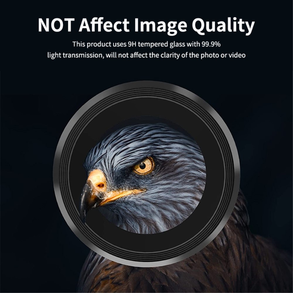 Gehard Glas Camera Protector Aluminium Samsung Galaxy S23/Galaxy S23 Plus Zwart