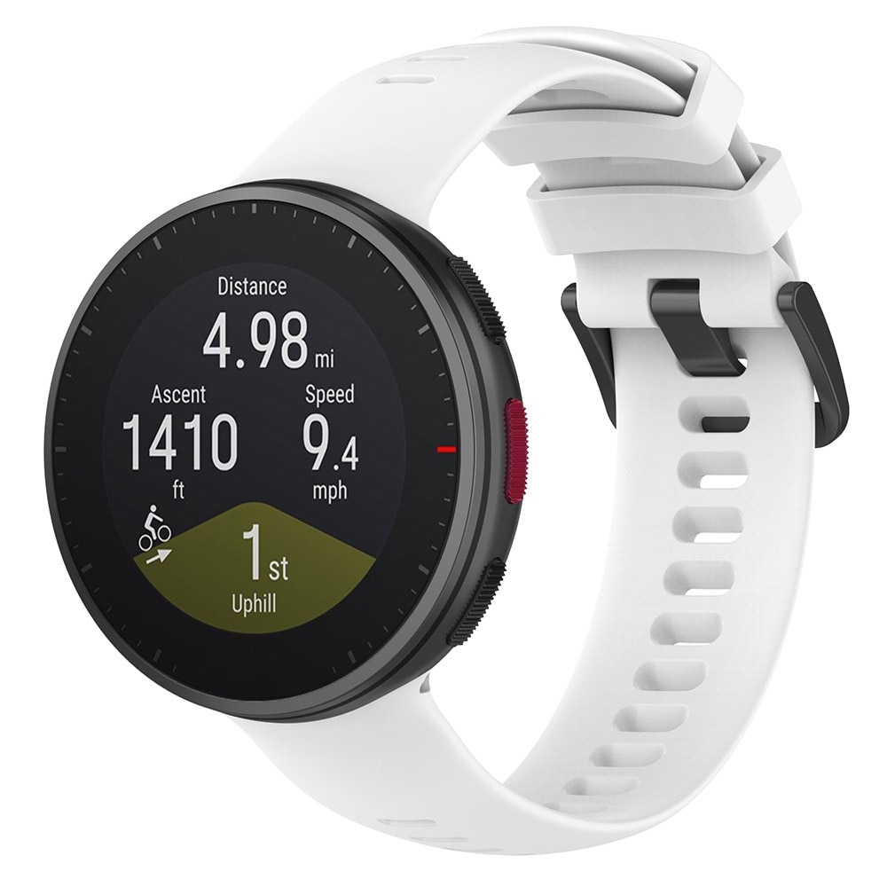 Polar Vantage V2 Siliconen bandje Wit