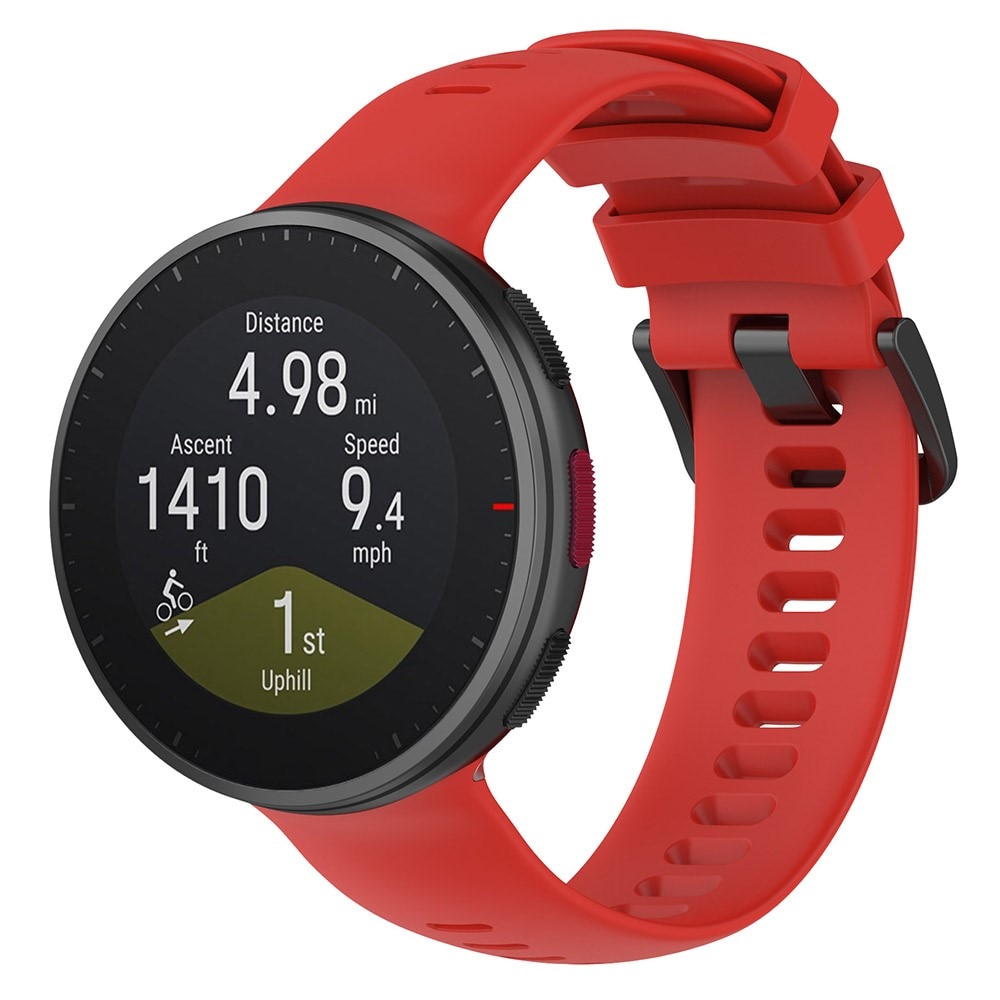Polar Vantage V2 Siliconen bandje Rood