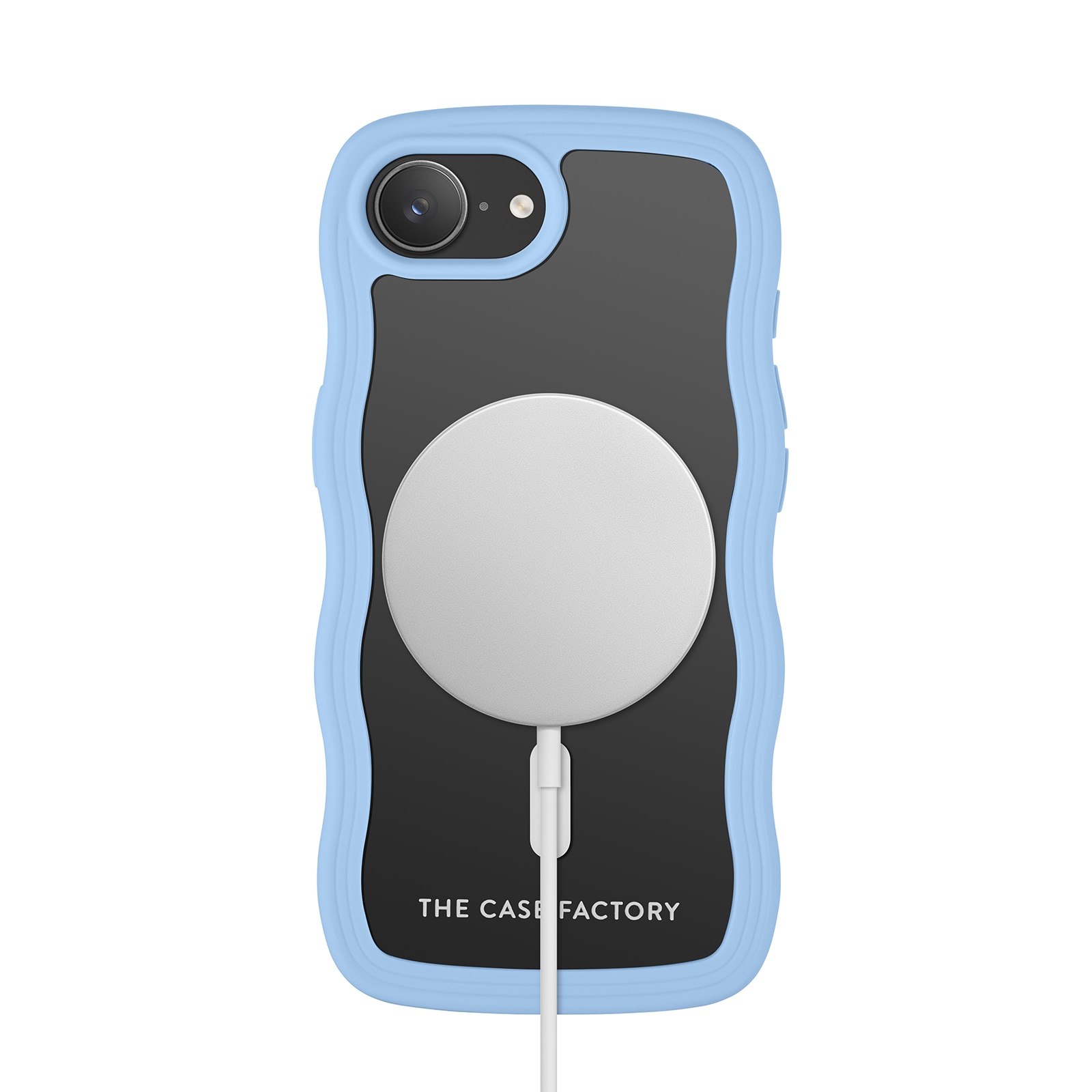 The Wave Mag Case iPhone 16e Blauw