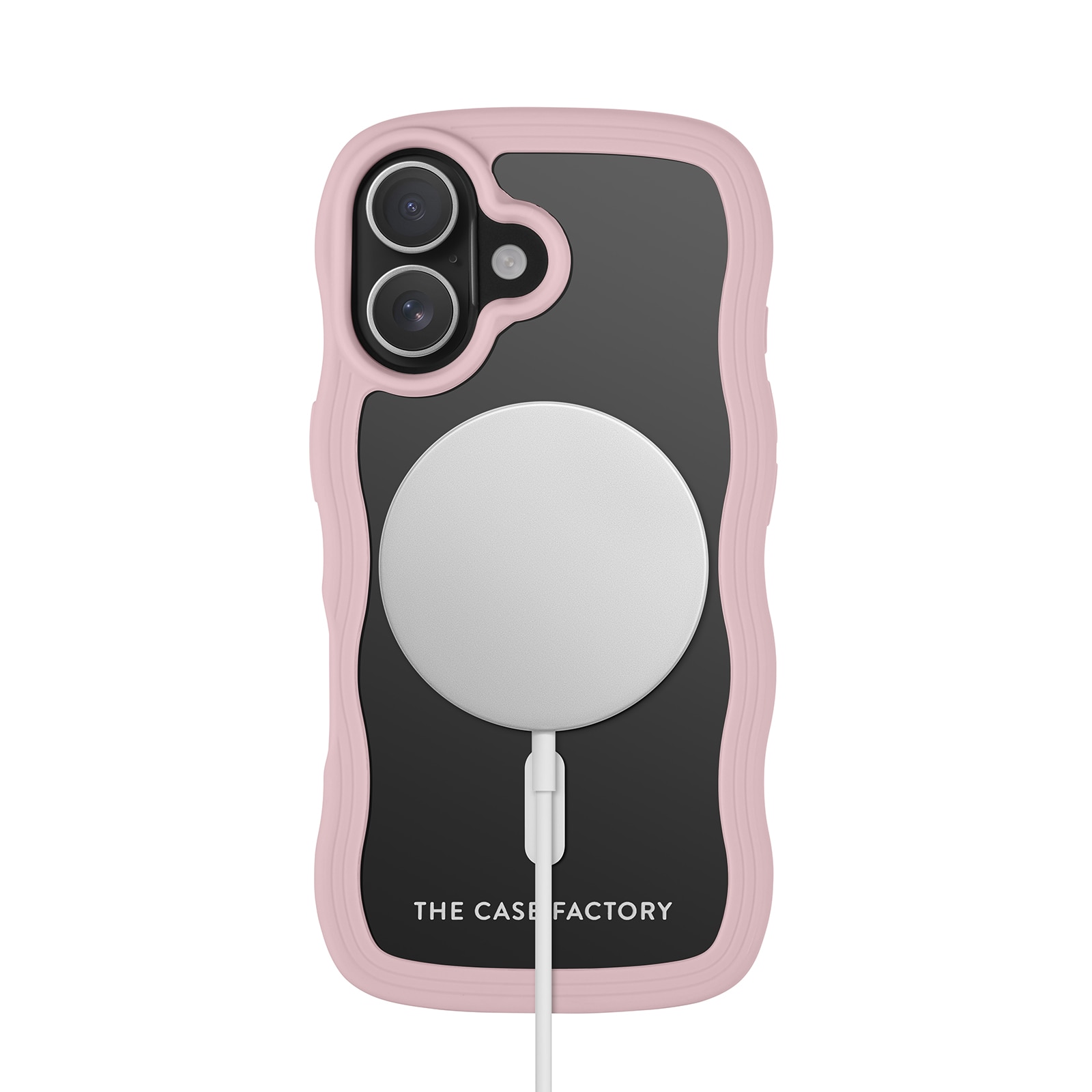 The Wave Mag Case iPhone 16 Roze