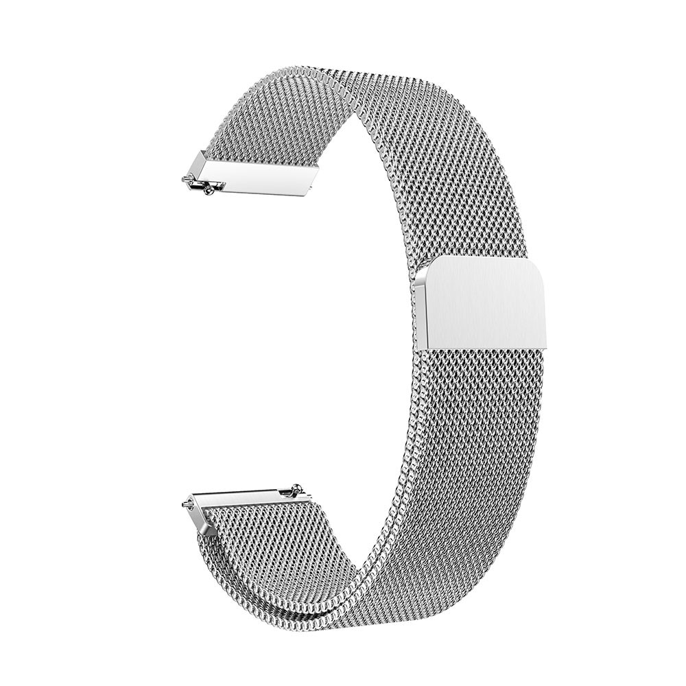 Amazfit Active 2 Milanese bandje Zilver