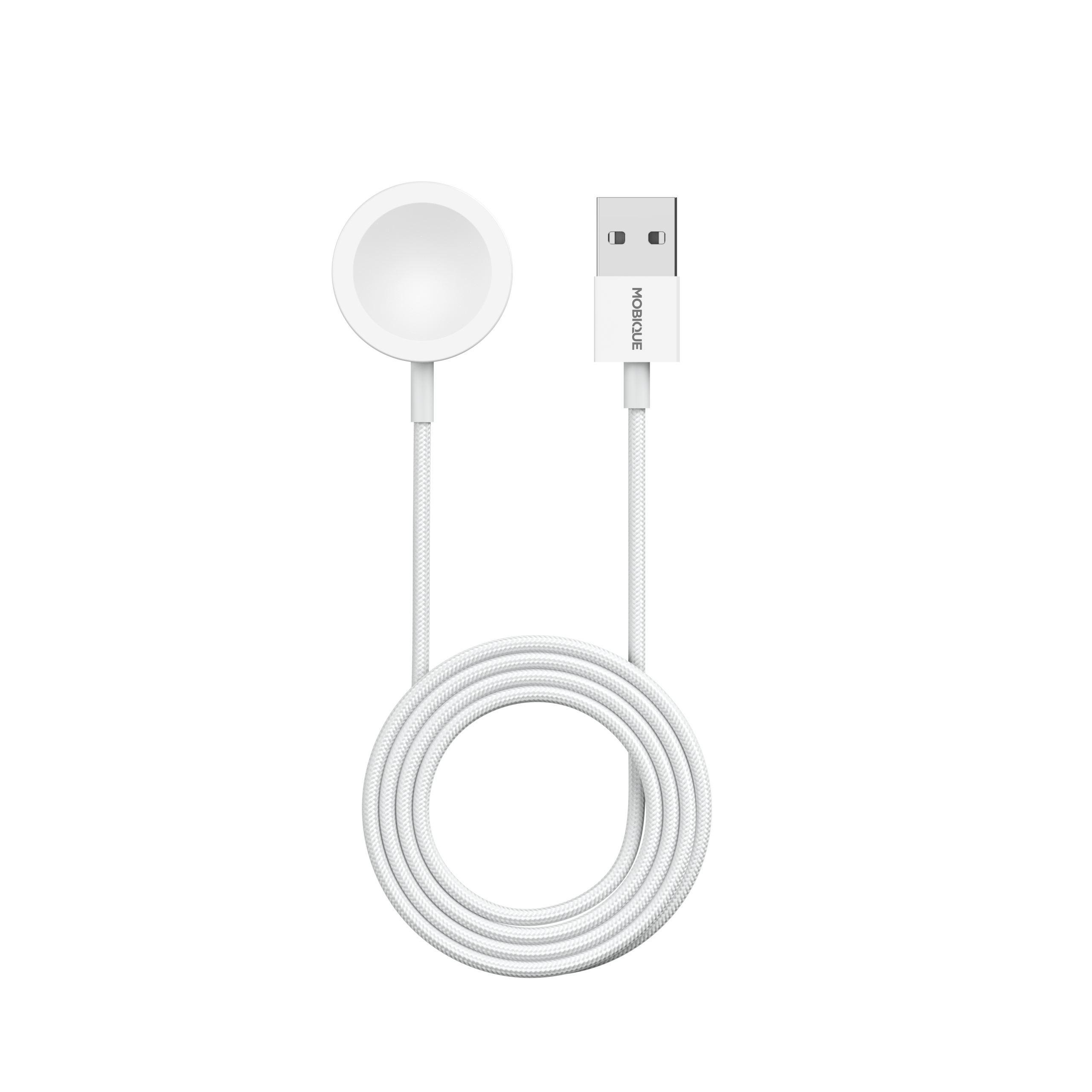 Apple Watch SE 40mm Magnetische Oplader USB-A Wit
