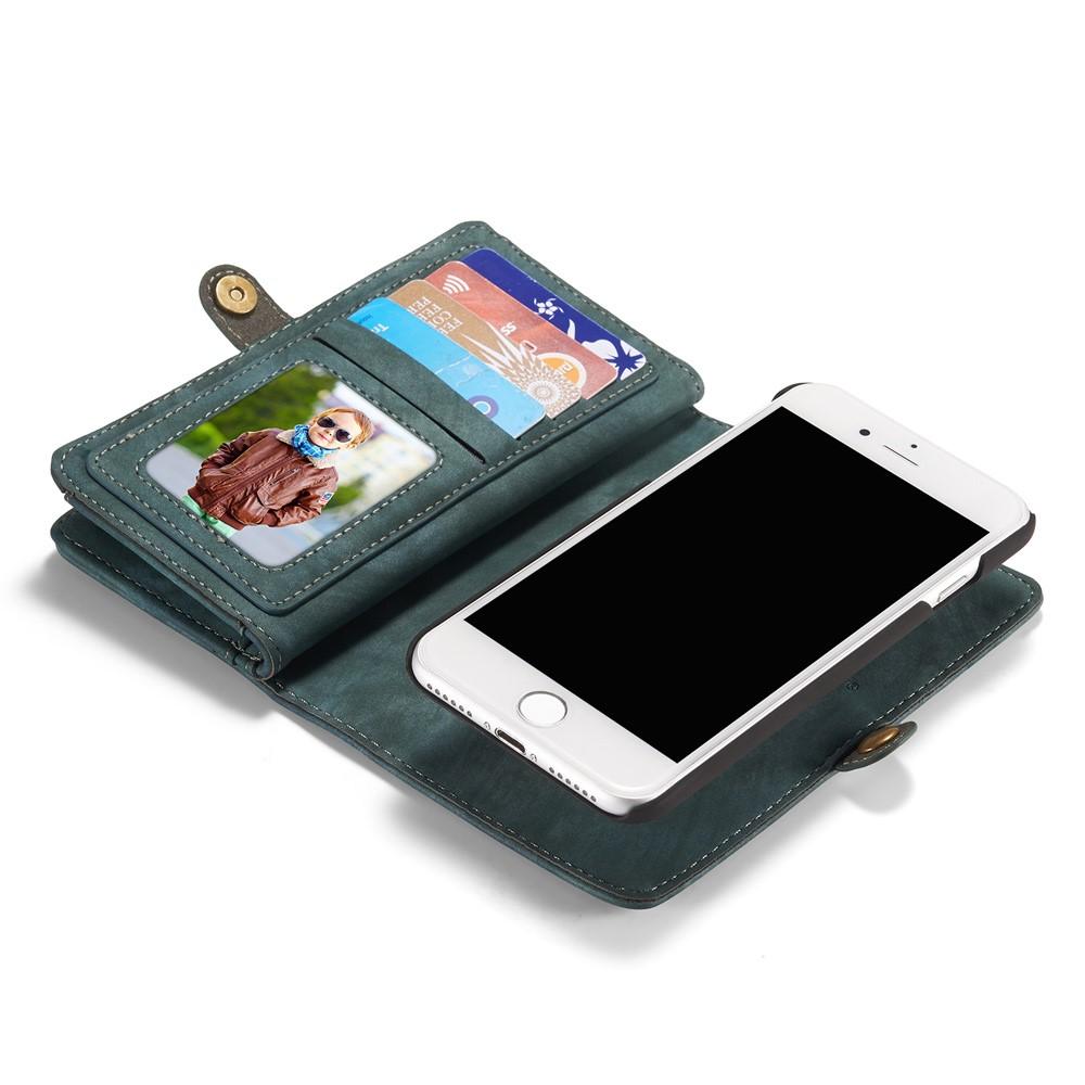 Multi-slot Hoesje iPhone SE 2022 Blauw