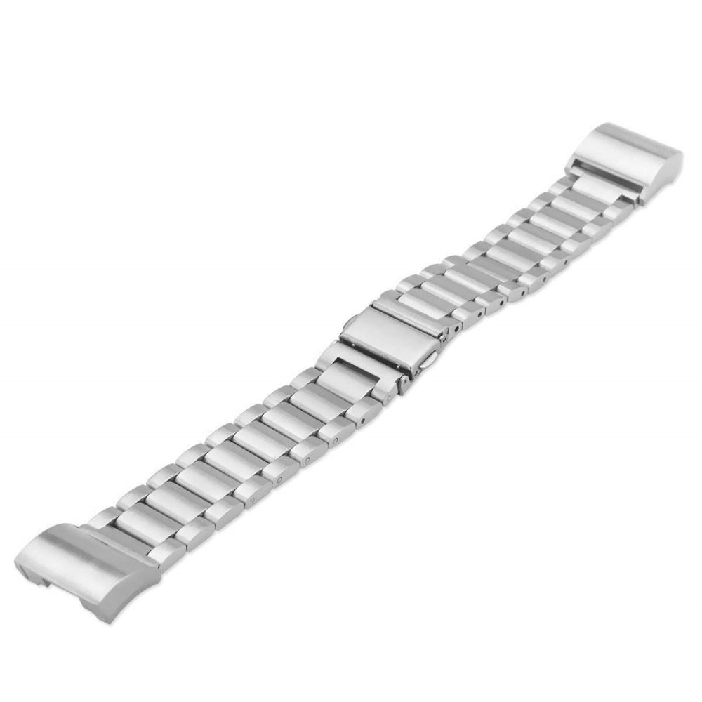 Fitbit Charge 3/Charge 4 Metalen Armband Zilver